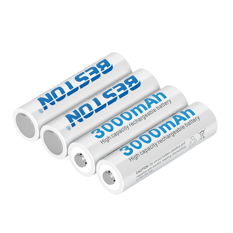 Pin sạc Beston AA 1.2V – 3000mAh. (hộp 4 viên) - Ảnh 2